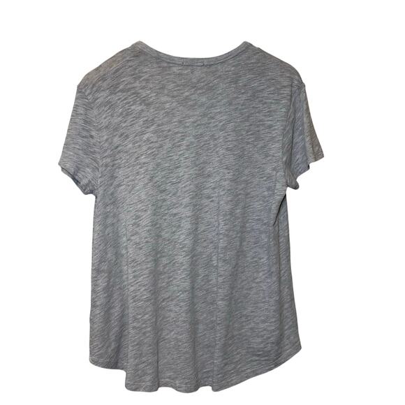 ATM V-Neck Tee Anthony Thomas Melillo Slub Jersey Classic Gray Women's Size XS/S - Picture 2 of 9